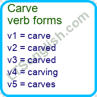 Carve Verb Forms