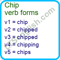 Chip Verb Forms