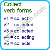 Collect Verb Forms
