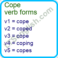 Cope Verb Forms