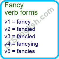 Fancy Verb Forms