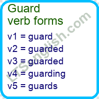 Guard Verb Forms