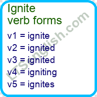 Ignite Verb Forms