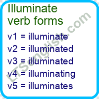 Illuminate Verb Forms