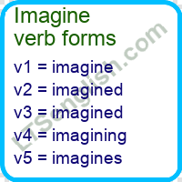 Imagine Verb Forms