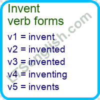 Invent Verb Forms