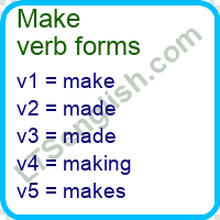 Make Verb Forms