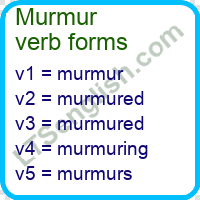 Murmur Verb Forms