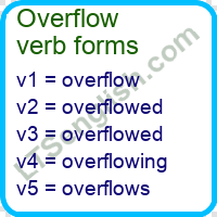 Overflow Verb Forms
