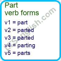 Part Verb Forms