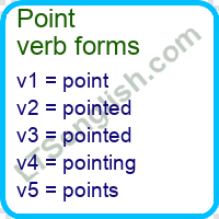 Point Verb Forms