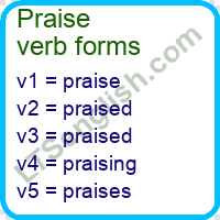 Praise Verb Forms