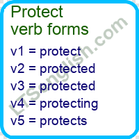 Protect Verb Forms