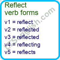 Reflect Verb Forms