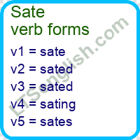 Sate Verb Forms