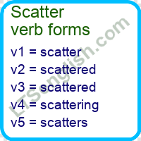 Scatter Verb Forms