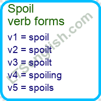 Spoil Verb Forms