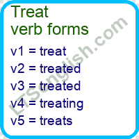 Treat Verb Forms